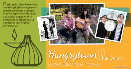 Hungrytown Performs At The Onion February 26