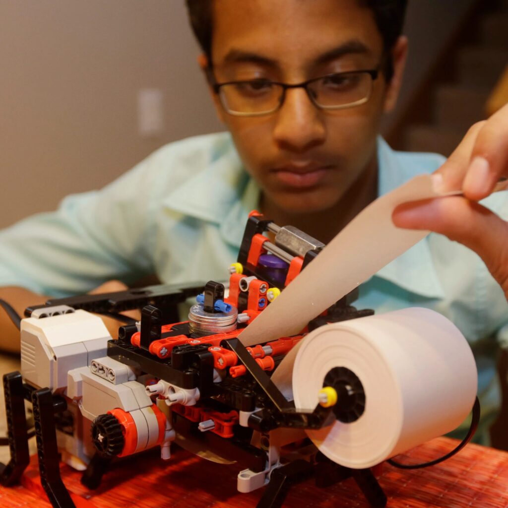 Day 10. Shubham Banerjee: Creating a Low-Cost Braille Printer.