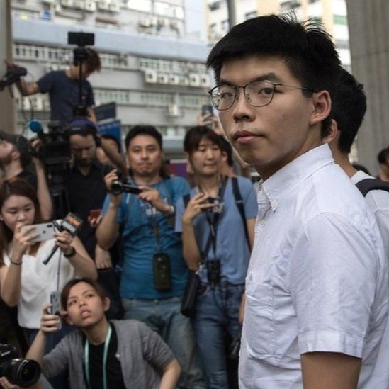 Day 15. Joshua Wong: Leading the Hong Kong Umbrella Movement.