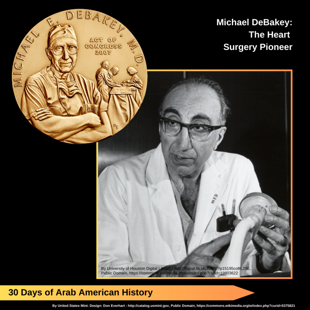 Day 5. Michael DeBakey The Heart Surgery Pioneer.