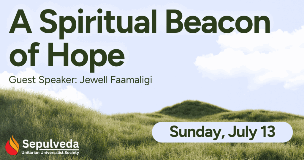 A Spiritual Beacon of Hope (07/13)