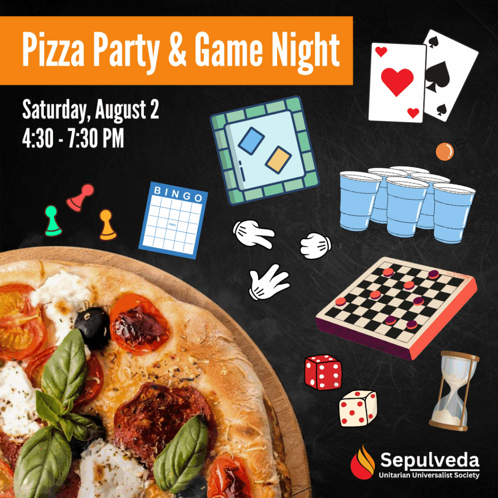 Pizza Party and Game Night (08/02)