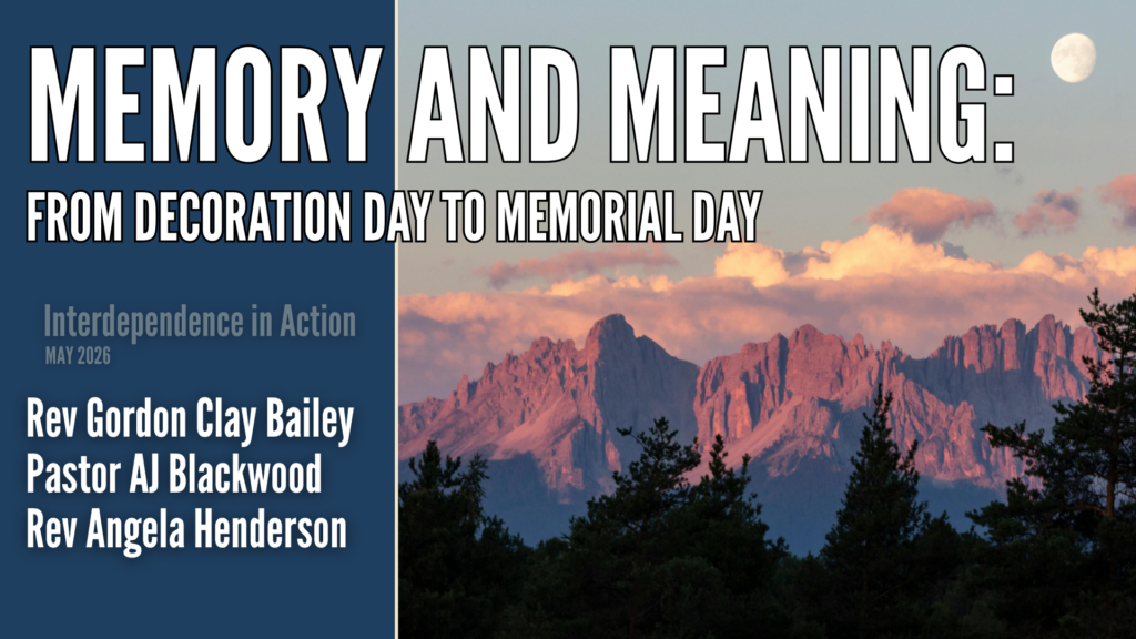 Memory and Meaning: From Decoration Day to Memorial Day (05/17)